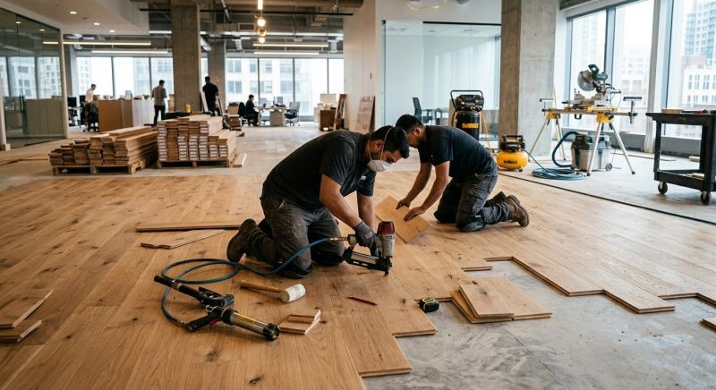 Commercial Hardwood Service in Monroe, NC
