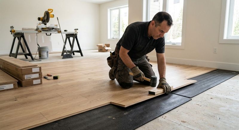 Engineered Wood Installation in Waxhaw, NC