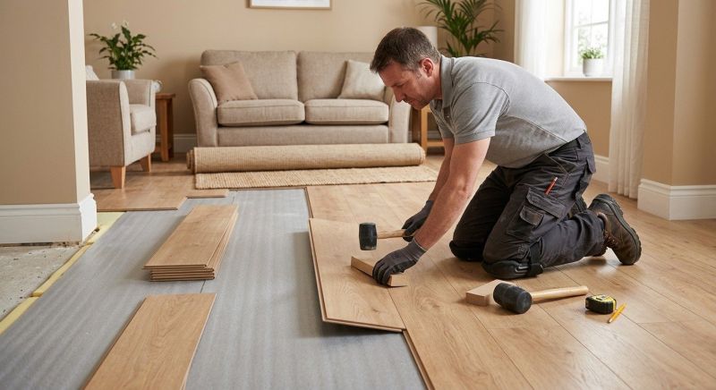 Laminate Floor Installation in Matthews, NC