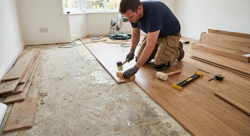 Laminate Floor Installation in Mecklenburg County, NC