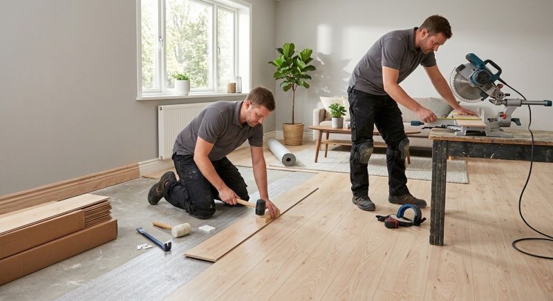 Laminate Floor Installation in Monroe, NC