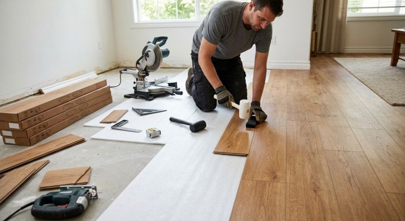 Laminate Floor Replacement in Charlotte, NC