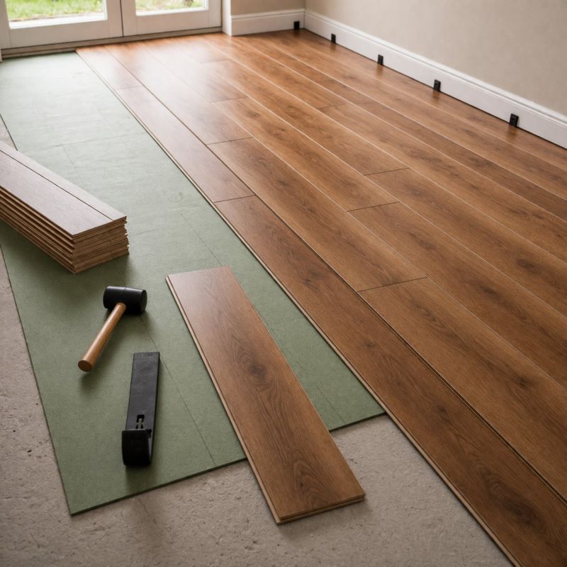 Laminate Floor Replacement in Lancaster County, SC