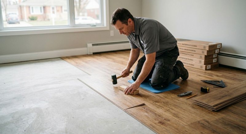 Linoleum Floor Installation in Rock Hill, SC