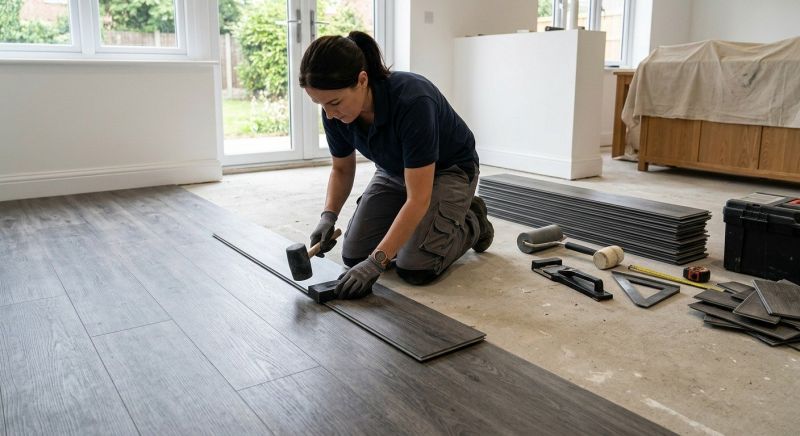 Luxury Vinyl Tile Installation in Waxhaw, NC