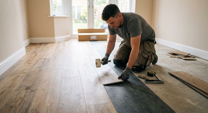 Luxury Vinyl Tile Installation in Waxhaw, NC