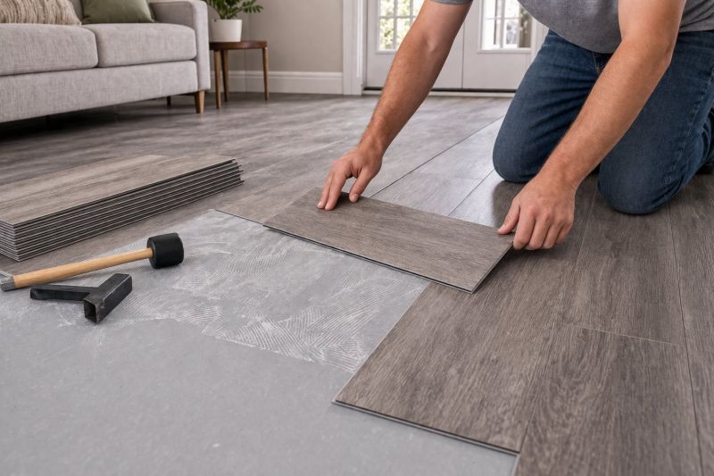 Luxury Vinyl Tile Installation in Wingate, NC