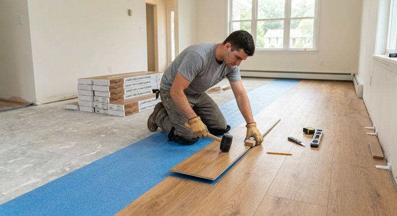 Lvt Flooring Installation in Monroe, NC