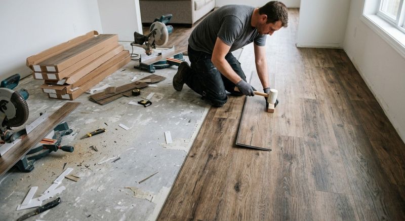 Vinyl Flooring Installation in Lancaster County, SC