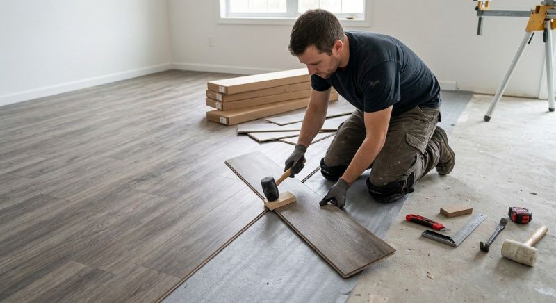 Vinyl Flooring Installation in Midland, NC