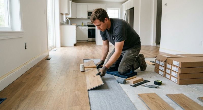 Vinyl Flooring Installation in Monroe, NC